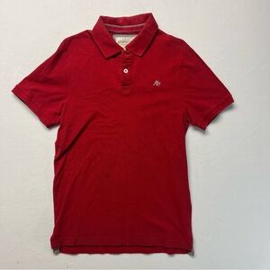 Aeropostale Men's Classic Red Polo